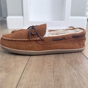 NWT J. Crew Tan Suede Slippers
